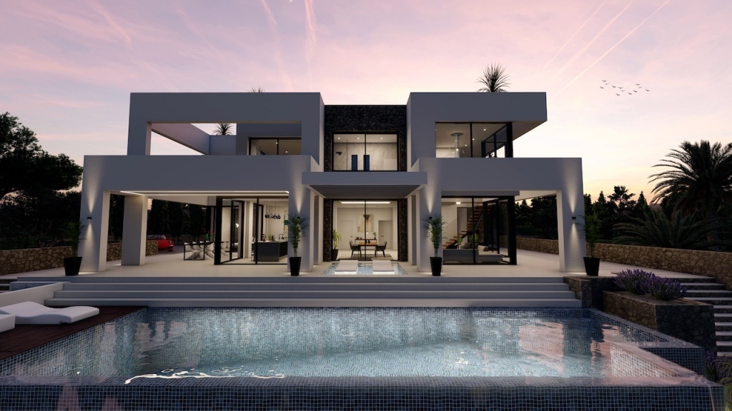 4 bed villas in Benissa