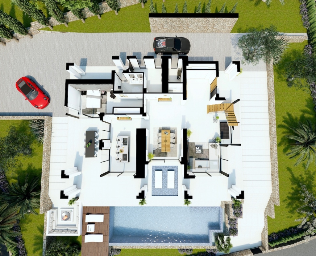4 bed villas in Benissa