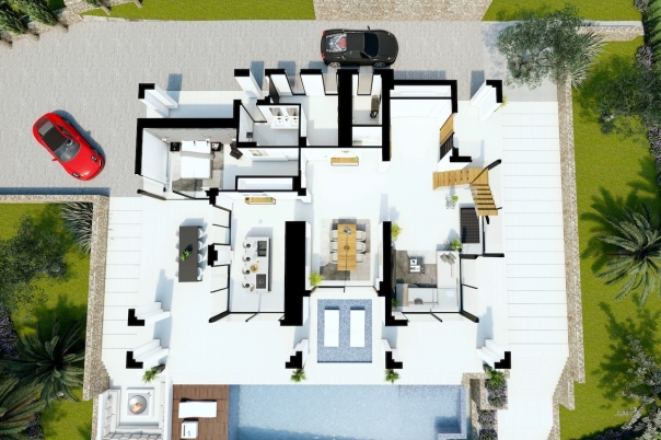 4 bed villas in Benissa
