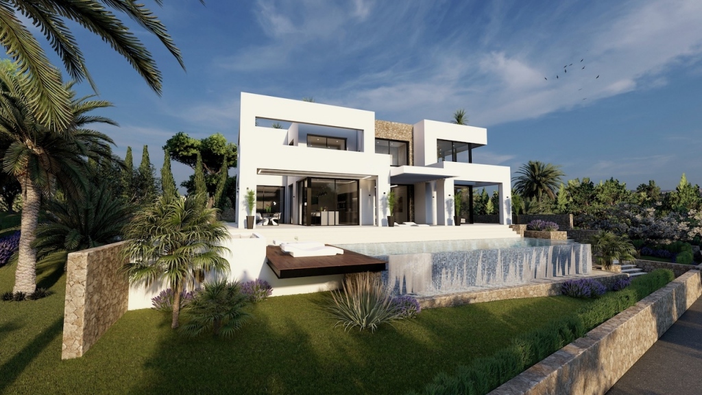 4 bed villas in Benissa