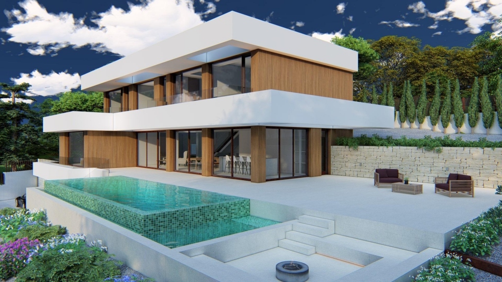 4 bed villa in Altea