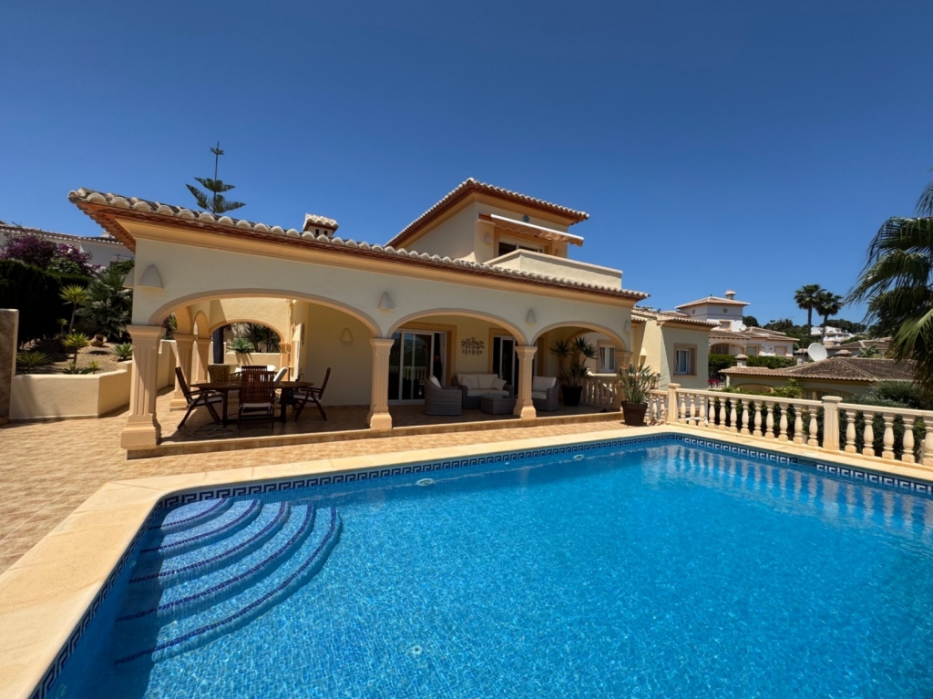 4 bed villa in Moraira