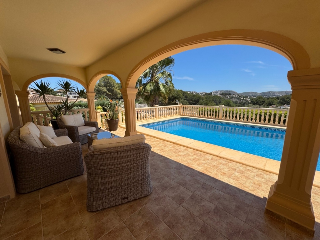 4 bed villa in Moraira