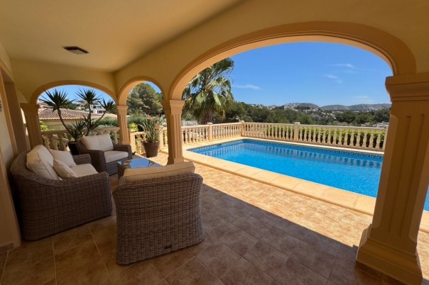 4 bed villa in Moraira