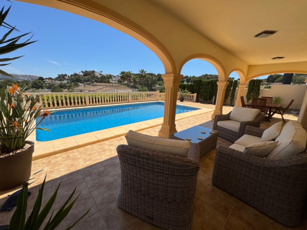 4 bed villa in Moraira