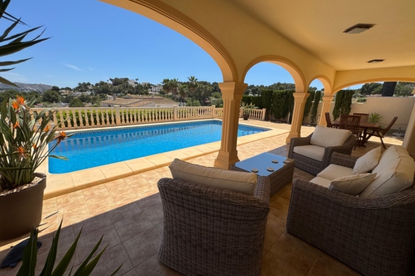 4 bed villa in Moraira