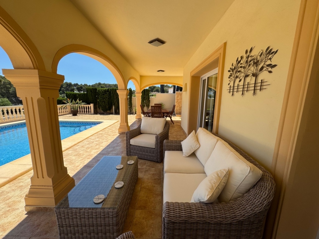 4 bed villa in Moraira