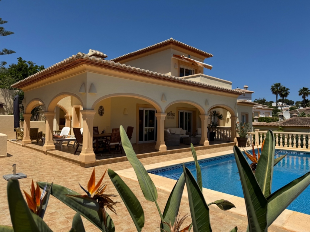 4 bed villa in Moraira