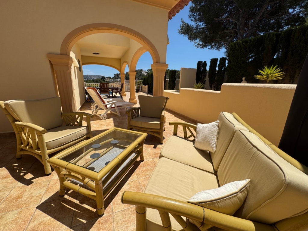 4 bed villa in Moraira