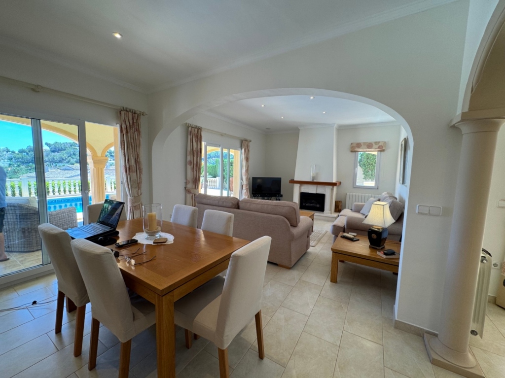 4 bed villa in Moraira