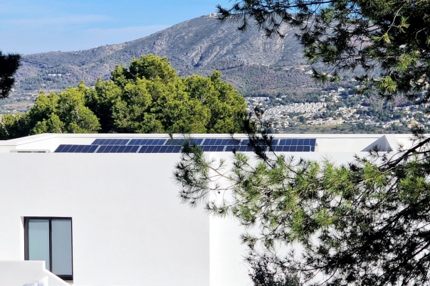 3 bed semi detached villa in Moraira