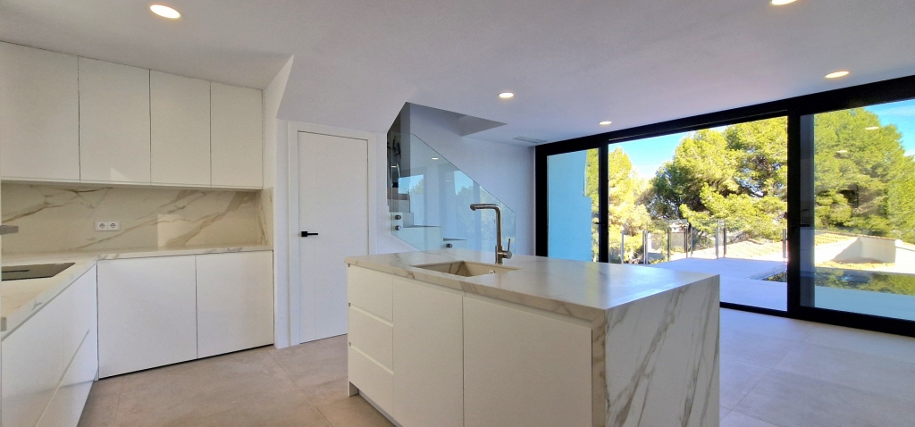 3 bed semi detached villa in Moraira
