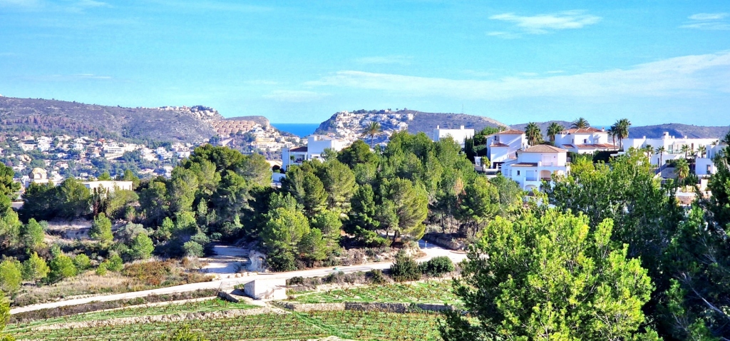3 bed semi detached villa in Moraira