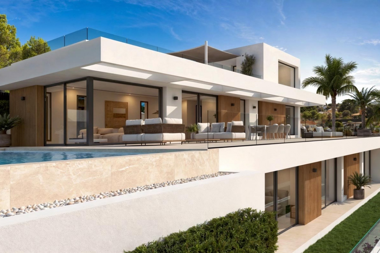 3 bed villa in Calpe