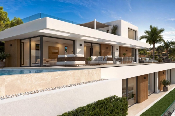 3 bed villa in Calpe