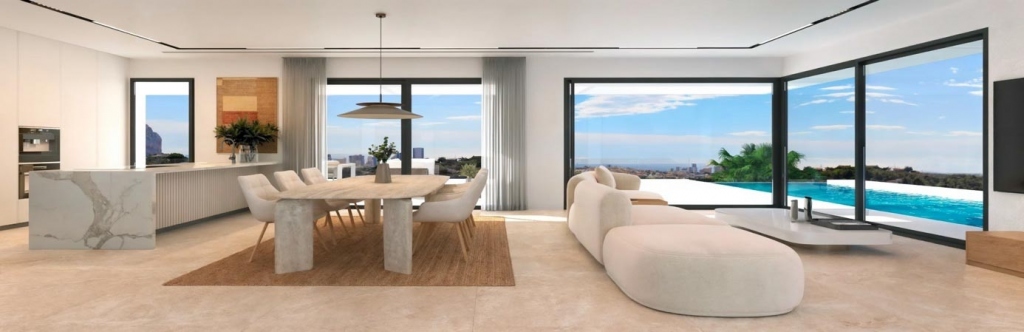 3 bed villa in Calpe