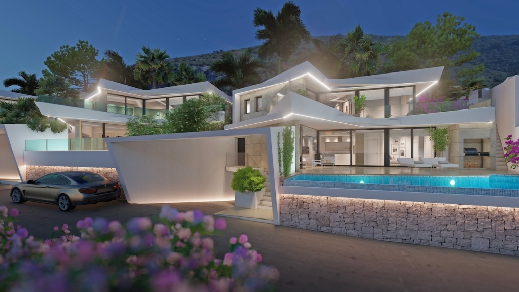 3 bed villas in Benitachell