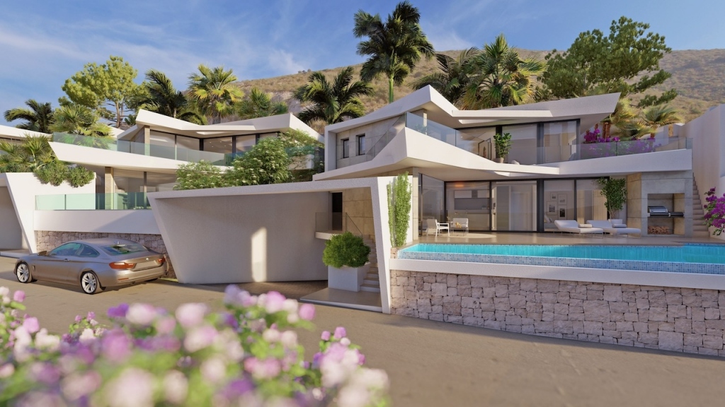 3 bed villas in Benitachell