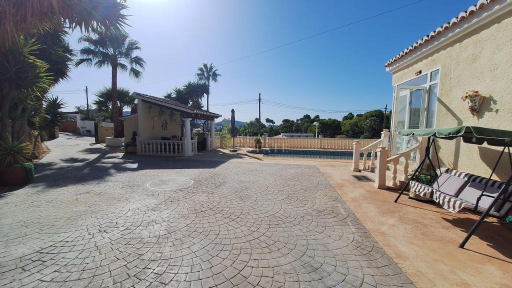 3 bed villa in Moraira