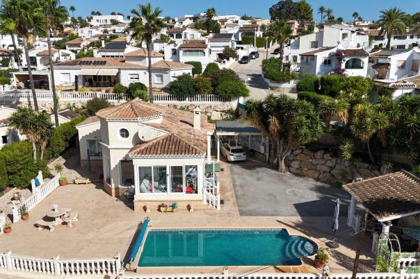 3 bed villa in Moraira