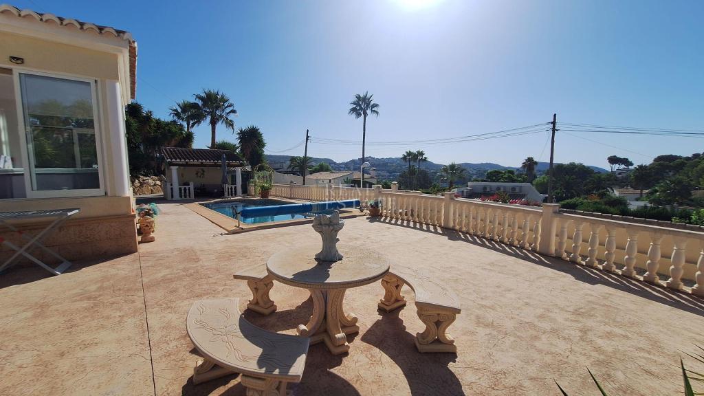 3 bed villa in Moraira