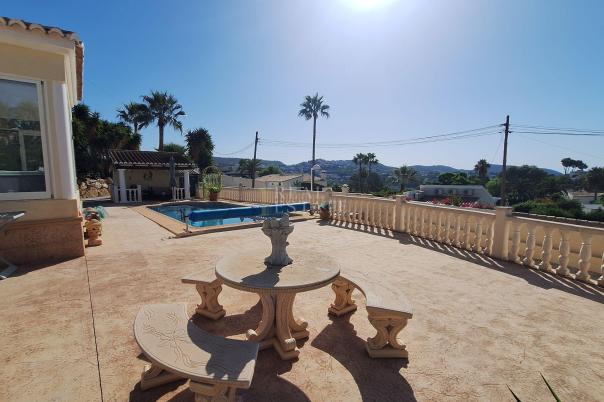 3 bed villa in Moraira