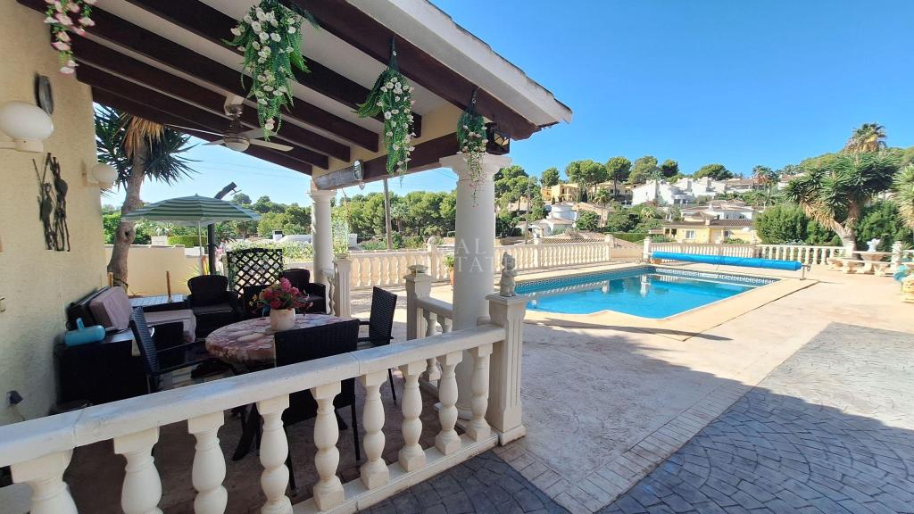 3 bed villa in Moraira