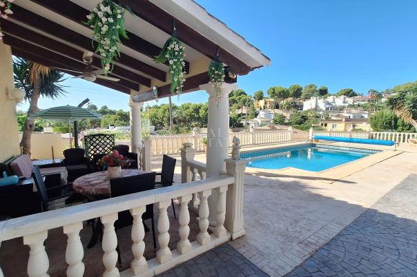 3 bed villa in Moraira
