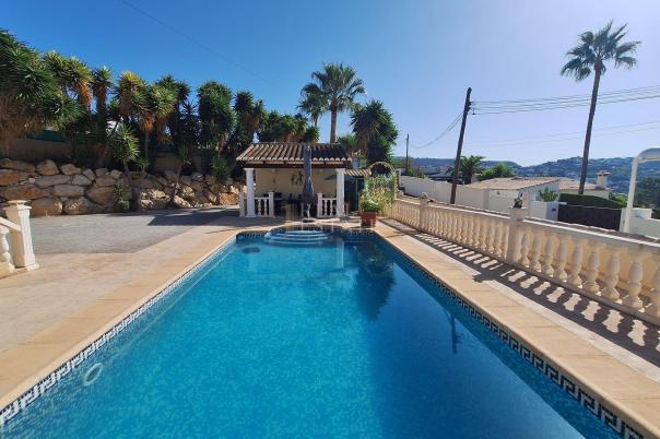 3 bed villa in Moraira