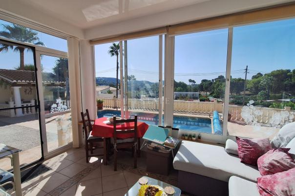 3 bed villa in Moraira