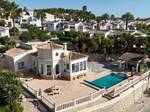 3 bed villa in Moraira