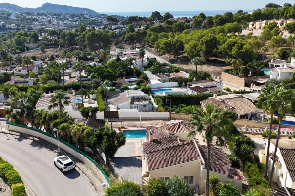 3 bed villa in Moraira