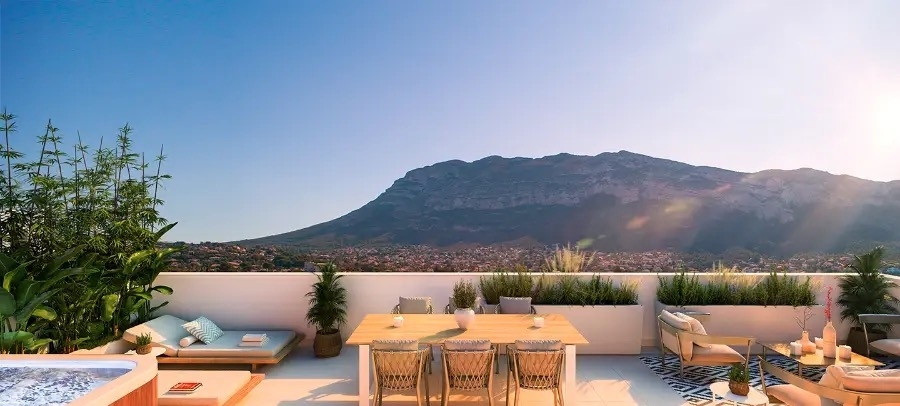 2 bed apartments - flats in Denia