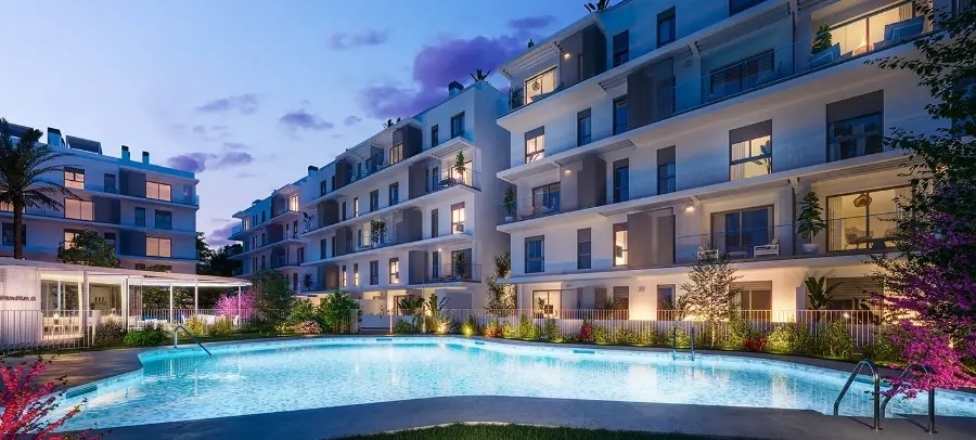 2 bed apartments - flats in Denia