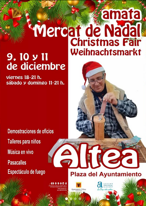 Markets in Javea: Christmas Artisan Fair at Javea Port