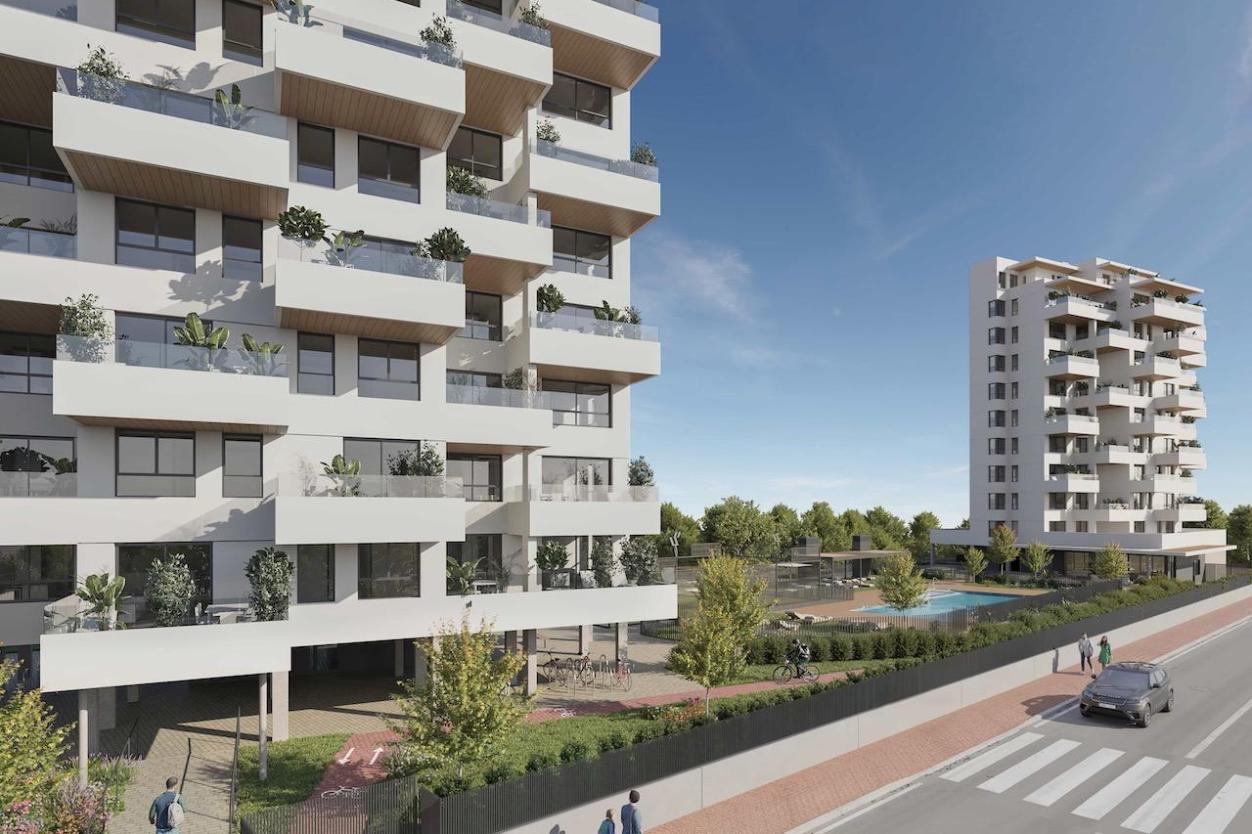 3 bed apartments - flats in Calpe