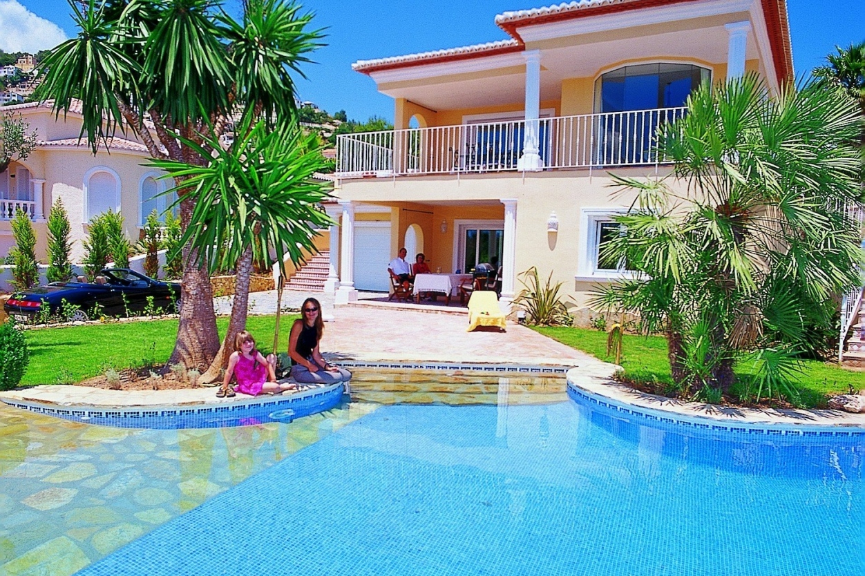 4 bed villa in Moraira
