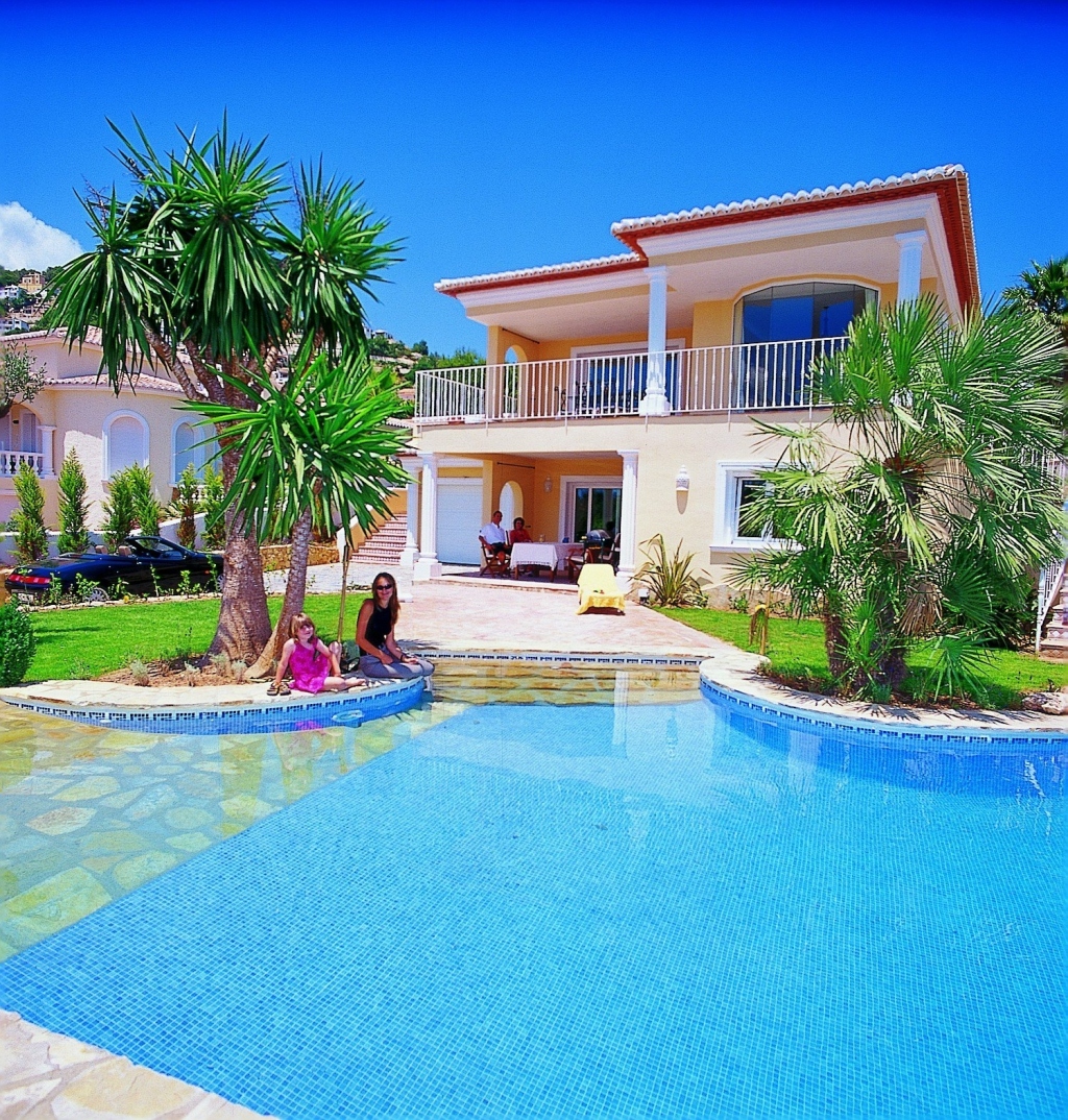 4 bed villa in Moraira