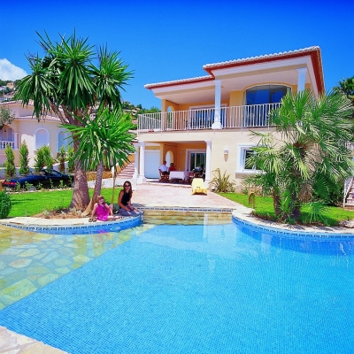 4 bed villa in Moraira