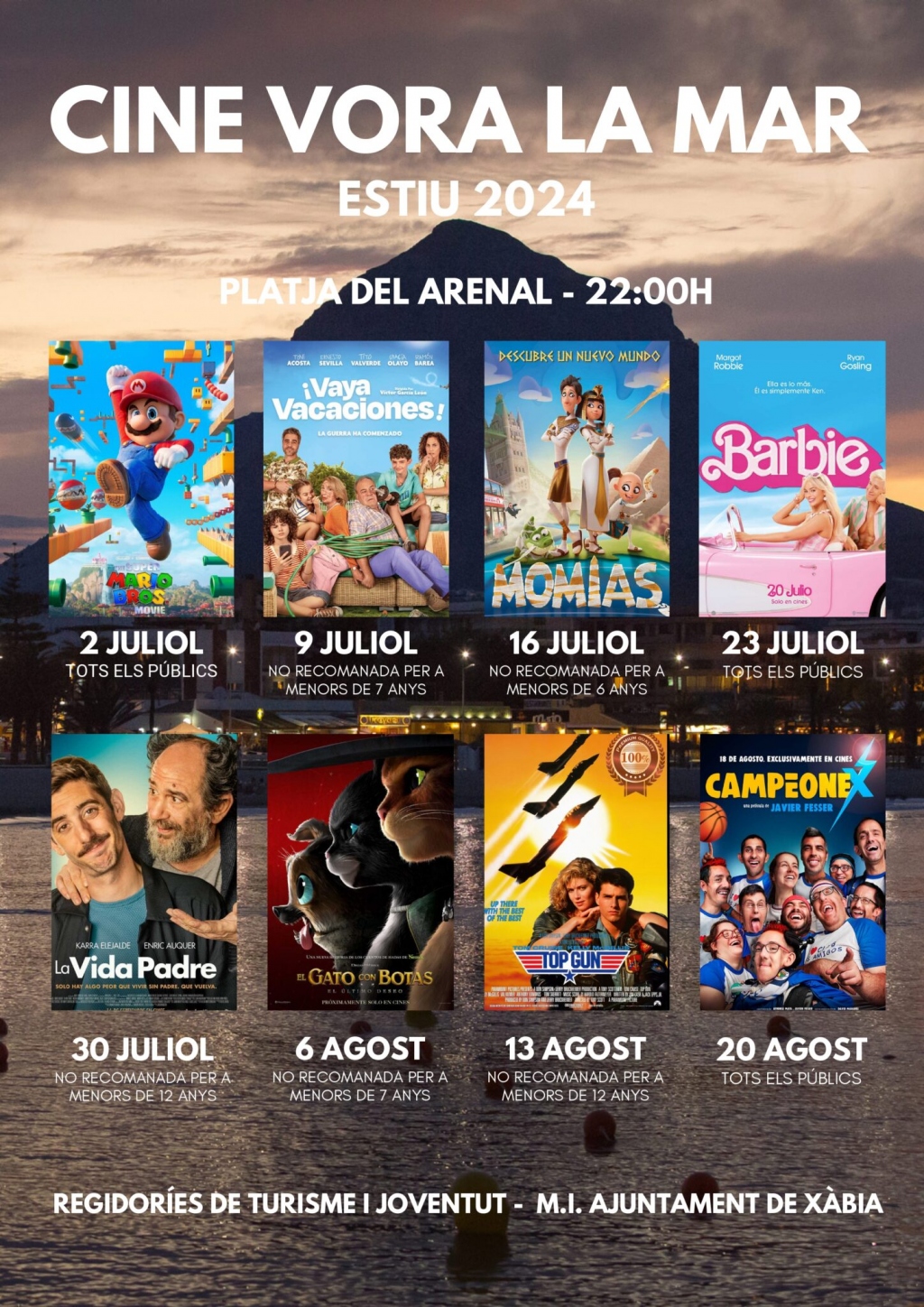 Cinema Vora La Mar - Outdoor Cinema in Javea