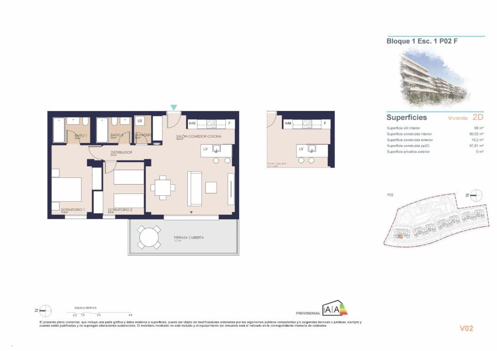2 bed property in Denia