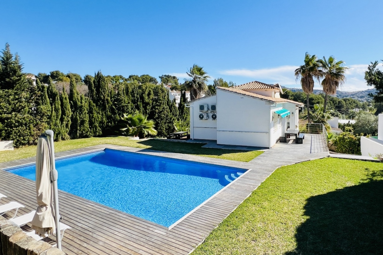 4 bed villa in Moraira