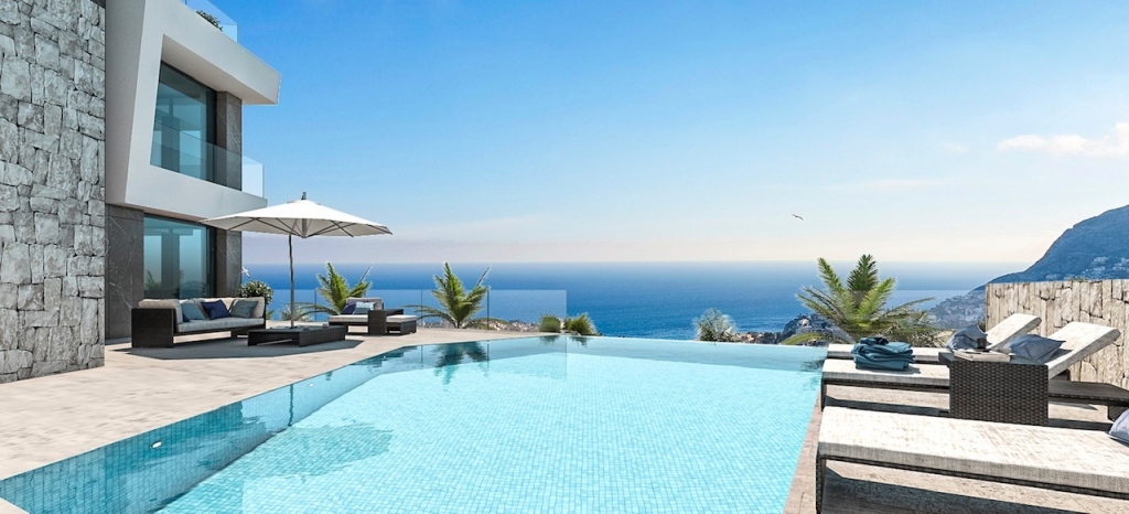 4 bed villas in Calpe