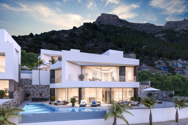 4 bed villas in Calpe
