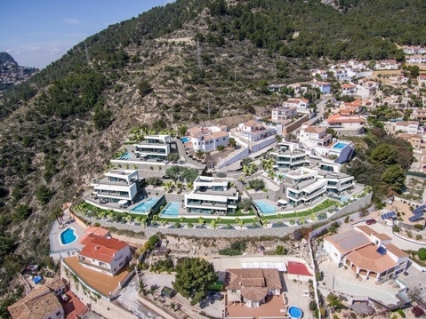 4 bed villas in Calpe