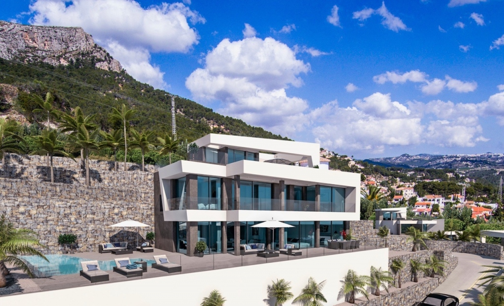 4 bed villas in Calpe