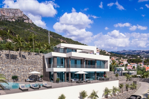 4 bed villas in Calpe