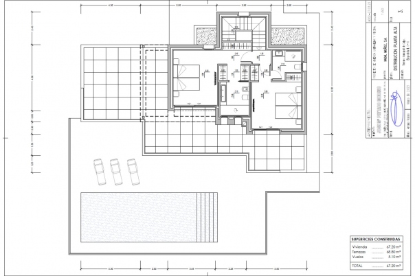 3 bed villa in Calpe