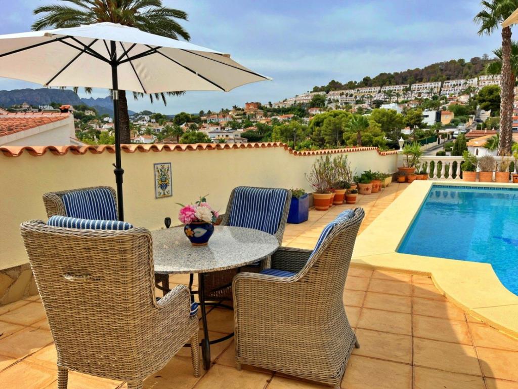 3 bed villa in Calpe