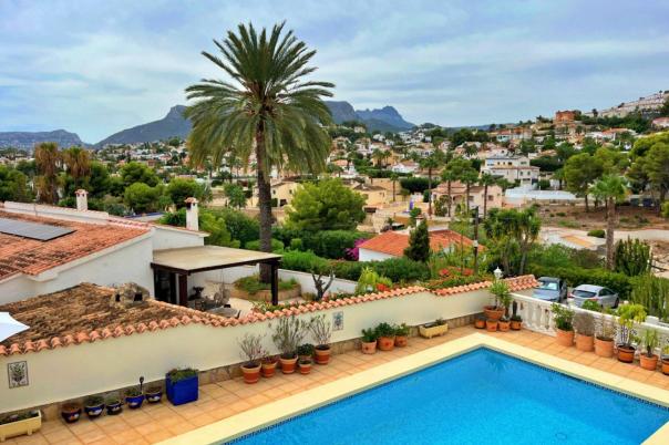 3 bed villa in Calpe